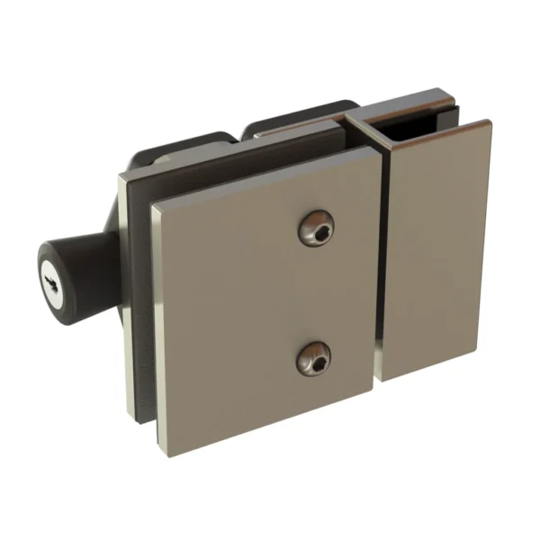 Latches - With Lock - 180° Glass To Glass